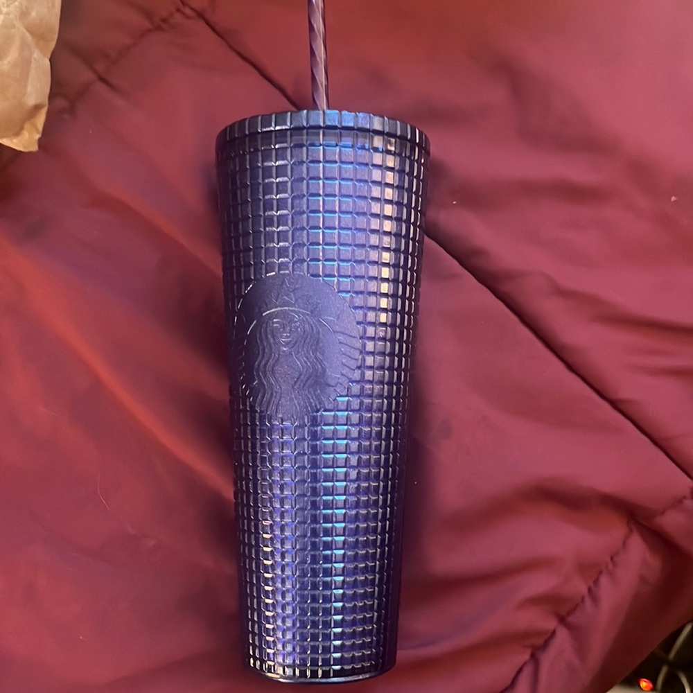 Brand new Starbucks, Venti blue studded Tumbler